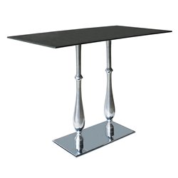 Base tavolo 2 colonne H.110 cm - Bapia Lib